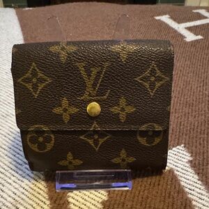 Louis Vuitton Brown and Gold Monogram Wallet